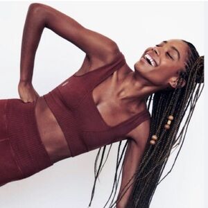 NWOT FP Good Karma Square Neck Bra